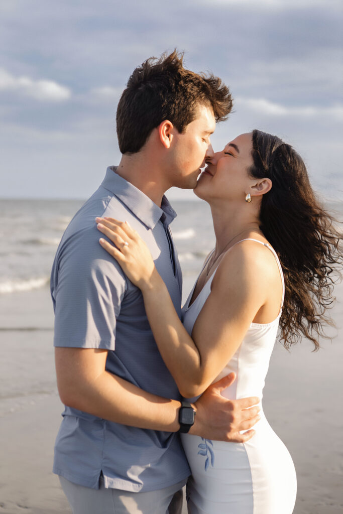 Marriage proposal on the beach on Hilton Head Island. She said YES!