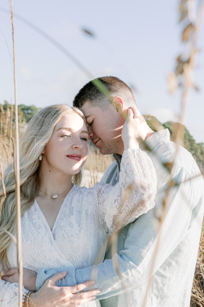 Surprise proposal photography in Hilton Head on the beach