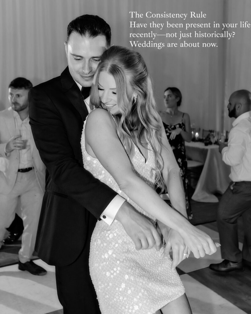 Bride and groom dancing curing their reception