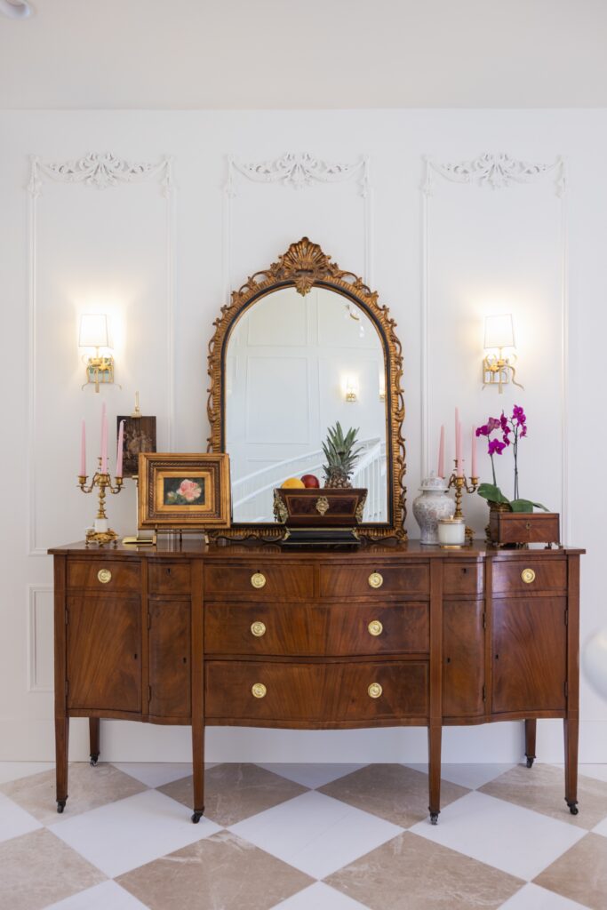 The interior of Hewitt Oaks